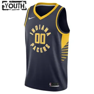 Maglia Indiana Pacers Personalizzata Icon Edition Swingman Navy - Bambino