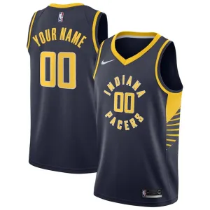 Maglia Indiana Pacers Personalizzata Icon Edition Swingman Navy - Uomo