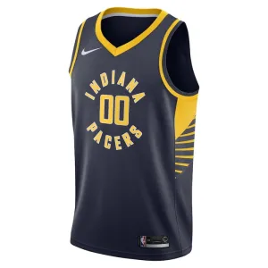 Maglia Indiana Pacers Personalizzata Icon Edition Swingman Navy - Uomo