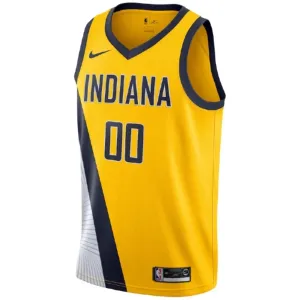 Maglia Indiana Pacers Personalizzata Statement Edition Swingman Giallo - Uomo