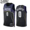 Maglia Indiana Pacers Tyrese Haliburton 0 Black City Edition 2022-23 Swingman Navy - Bambino