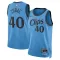 Maglia LA Clippers Ivica Zubac City Edition 2024-25 Swingman Blu - Uomo