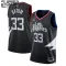 Maglia LA Clippers Jordan Nicolas Batum 33 Statement Edition Swingman Nero - Bambino