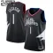 Maglia LA Clippers Jordan Reggie Jackson 1 Statement Edition Swingman Nero - Bambino