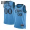 Maglia LA Clippers Personalizzata City Edition 2024-25 Swingman Blu - Bambino