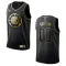 Maglia LA Clippers Personalizzata Golden Edition Swingman Nero - Uomo
