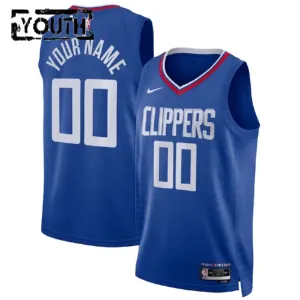 Maglia LA Clippers Personalizzata Icon Edition Swingman Blu - Bambino