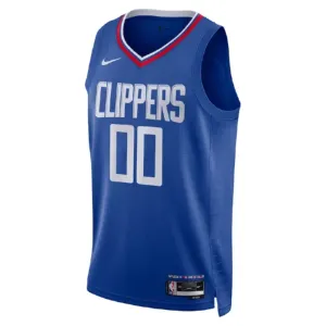 Maglia LA Clippers Personalizzata Icon Edition Swingman Blu - Uomo