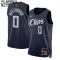 Maglia LA Clippers Russell Westbrook City Edition 2023-24 Swingman Navy - Bambino