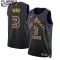 Maglia Los Angeles Lakers Anthony Davis City Edition 2023-24 Swingman Nero - Bambino