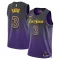Maglia Los Angeles Lakers Anthony Davis City Edition 2024-25 Swingman Viola - Uomo