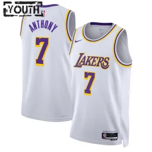 Maglia Los Angeles Lakers Carmelo Anthony 7 Association Edition Swingman Bianco - Bambino