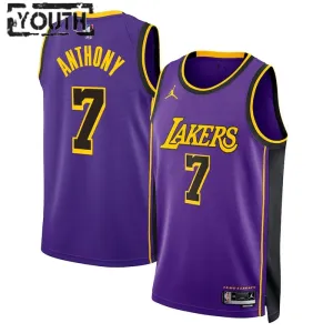 Maglia Los Angeles Lakers Jordan Carmelo Anthony 7 Statement Edition Swingman Viola - Bambino