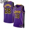 Maglia Los Angeles Lakers Jordan Rui Hachimura 28 Statement Edition Swingman Viola - Bambino