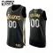 Maglia Los Angeles Lakers Limited Personalizzata Golden Edition Swingman Nero - Bambino