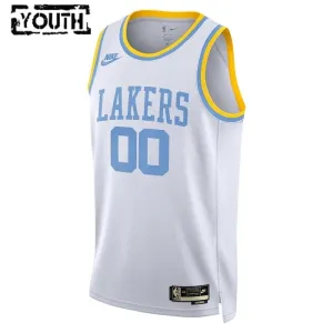 Maglia Los Angeles Lakers Personalizzata Classic Edition 2022-23 Swingman Bianco - Bambino