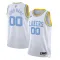 Maglia Los Angeles Lakers Personalizzata Classic Edition 2022-23 Swingman Bianco - Uomo