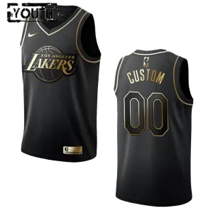 Maglia Los Angeles Lakers Personalizzata Golden Edition Swingman Nero - Bambino Maglia Los Angeles Lakers Personalizzata Golden Edition Swingman Nero - Bambino
