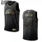 Maglia Los Angeles Lakers Personalizzata Golden Edition Swingman Nero - Bambino