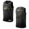 Maglia Los Angeles Lakers Personalizzata Golden Edition Swingman Nero - Uomo