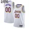 Maglia Los Angeles Lakers Personalizzata Icon Edition Swingman Bianco - Bambino