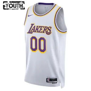 Maglia Los Angeles Lakers Personalizzata Icon Edition Swingman Bianco - Bambino
