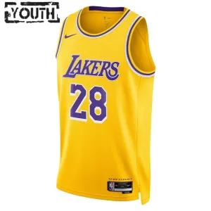 Maglia Los Angeles Lakers Rui Hachimura 28 Icon Edition Swingman - Bambino
