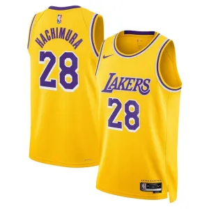 Maglia Los Angeles Lakers Rui Hachimura 28 Icon Edition Swingman - Uomo