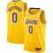 Maglia Los Angeles Lakers Russell Westbrook 0 Icon Edition Swingman - Uomo