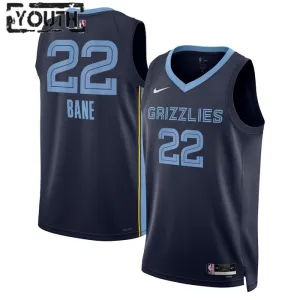 Maglia Memphis Grizzlies Desmond Bane 22 Icon Edition Swingman Navy - Bambino
