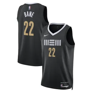 Maglia Memphis Grizzlies Desmond Bane City Edition 2023-24 Swingman Nero - Uomo