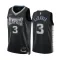 Maglia Memphis Grizzlies Jake Laravia 3 City Edition 2022-23 Swingman Nero - Uomo