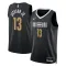 Maglia Memphis Grizzlies Jaren Jackson Jr. City Edition 2023-24 Swingman Nero - Uomo