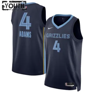 Maglia Memphis Grizzlies Steven Adams 4 Icon Edition Swingman Navy - Bambino