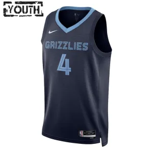 Maglia Memphis Grizzlies Steven Adams 4 Icon Edition Swingman Navy - Bambino