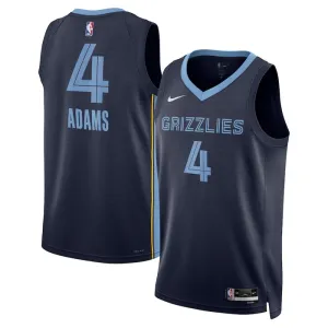 Maglia Memphis Grizzlies Steven Adams 4 Icon Edition Swingman Navy - Uomo