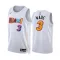 Maglia Miami Heat Dwyane Wade 3 City Edition 2022-23 Swingman Bianco - Uomo