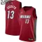 Maglia Miami Heat Jordan Bam Adebayo 13 Icon Edition Swingman Rosso - Bambino