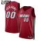 Maglia Miami Heat Jordan Personalizzata Statement Edition Swingman Rosso - Bambino