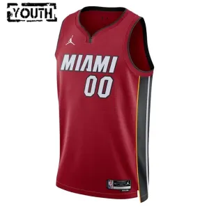 Maglia Miami Heat Jordan Personalizzata Statement Edition Swingman Rosso - Bambino