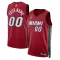 Maglia Miami Heat Jordan Personalizzata Statement Edition Swingman Rosso - Uomo