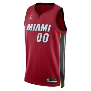 Maglia Miami Heat Jordan Personalizzata Statement Edition Swingman Rosso - Uomo