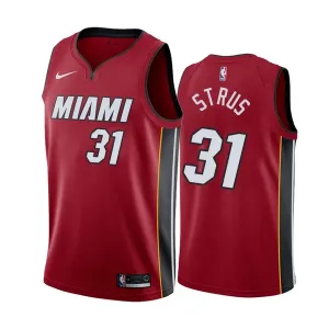 Maglia Miami Heat Max Strus 31 Statement Edition Swingman Rosso - Uomo Maglia Miami Heat Max Strus 31 Statement Edition Swingman Rosso - Uomo