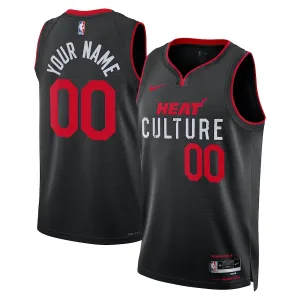 Maglia Miami Heat Personalizzata City Edition 2023-24 Swingman - Uomo