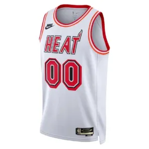 Maglia Miami Heat Personalizzata Classic Edition 2022-23 Swingman Bianco - Uomo