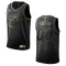 Maglia Miami Heat Personalizzata Golden Edition Swingman Nero - Uomo
