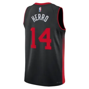 Maglia Miami Heat Tyler Herro 14 City Edition 2023-24 Swingman Nero - Uomo