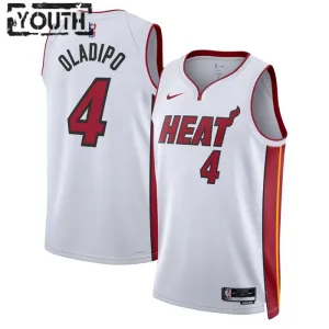 Maglia Miami Heat Victor Oladipo 4 Association Edition Swingman Bianco - Bambino