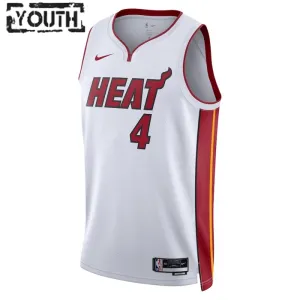 Maglia Miami Heat Victor Oladipo 4 Association Edition Swingman Bianco - Bambino