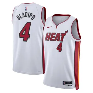 Maglia Miami Heat Victor Oladipo 4 Association Edition Swingman Bianco - Uomo